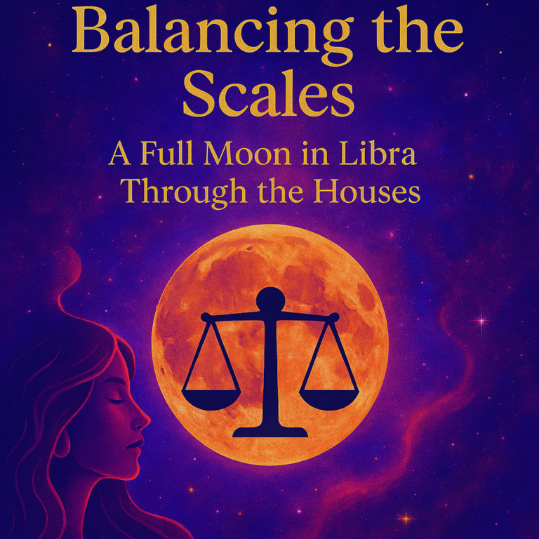 Balancing the Scales: A Full Moon in Libra Through the Houses