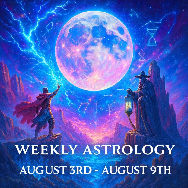 🌕 A Light That Frees Us Astrology & Ritual Reflections | August 3–9, 2025
