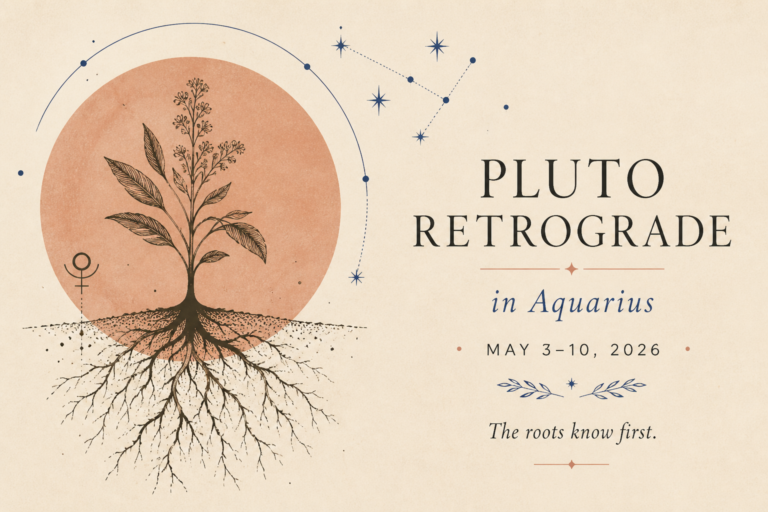 Pluto Retrograde and the Slow Return of Power
